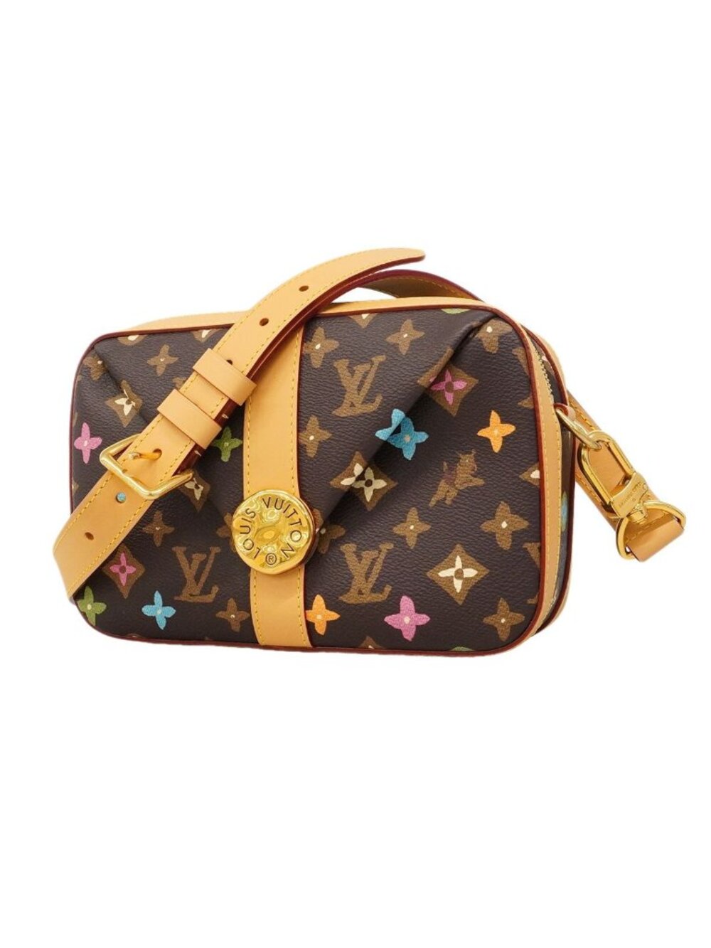 Louis Vuitton Shoulder Bag Monogram Craggy Envelope Messenger Chocolate